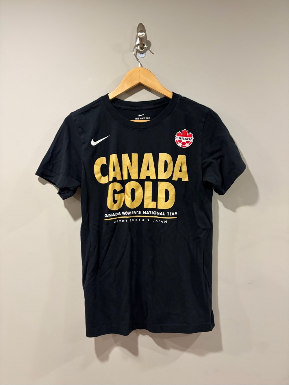 Nike 2020 Canada Soccer Gold T-Shirt